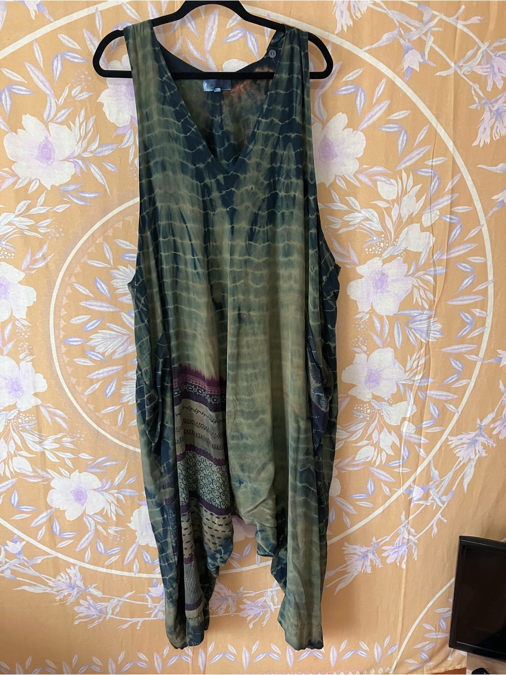 Reversible Crepe Silk Erin jumpsuit